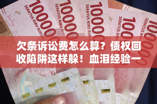 北京欠条诉讼费怎么算？债权回收陷阱这样躲！血泪经验一次讲透