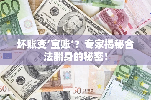 北京坏账变‘宝账’？专家揭秘合法翻身的秘密！