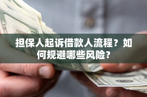 北京担保人起诉借款人流程？如何规避哪些风险？