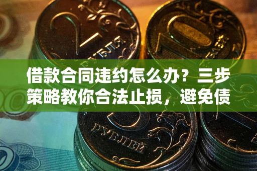 北京借款合同违约怎么办？三步策略教你合法止损，避免债务危机升级