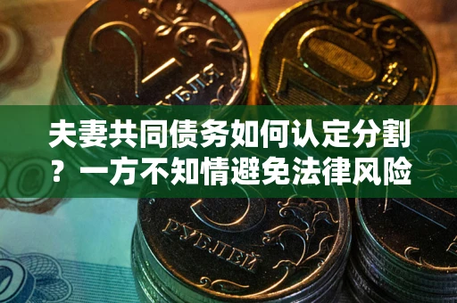 北京夫妻共同债务如何认定分割？一方不知情避免法律风险必看！